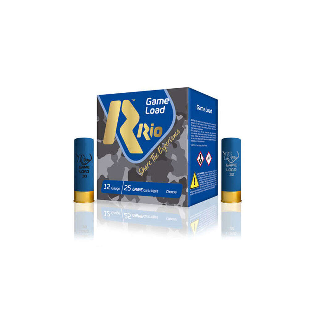 Ammunition Rio Ammunition 1 1/4 oz 12Gauge RIO TG3675    GAME LOAD   12 2.75 7SHT  11/4 25/10